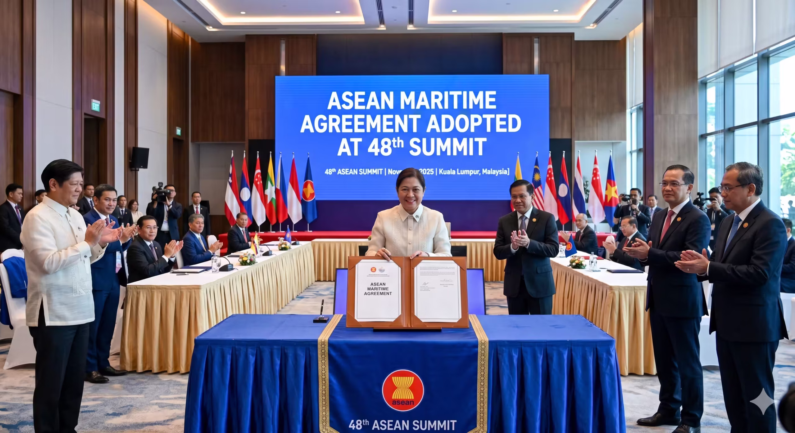 ASEAN Maritime Agreement Adopted at 48th Summit