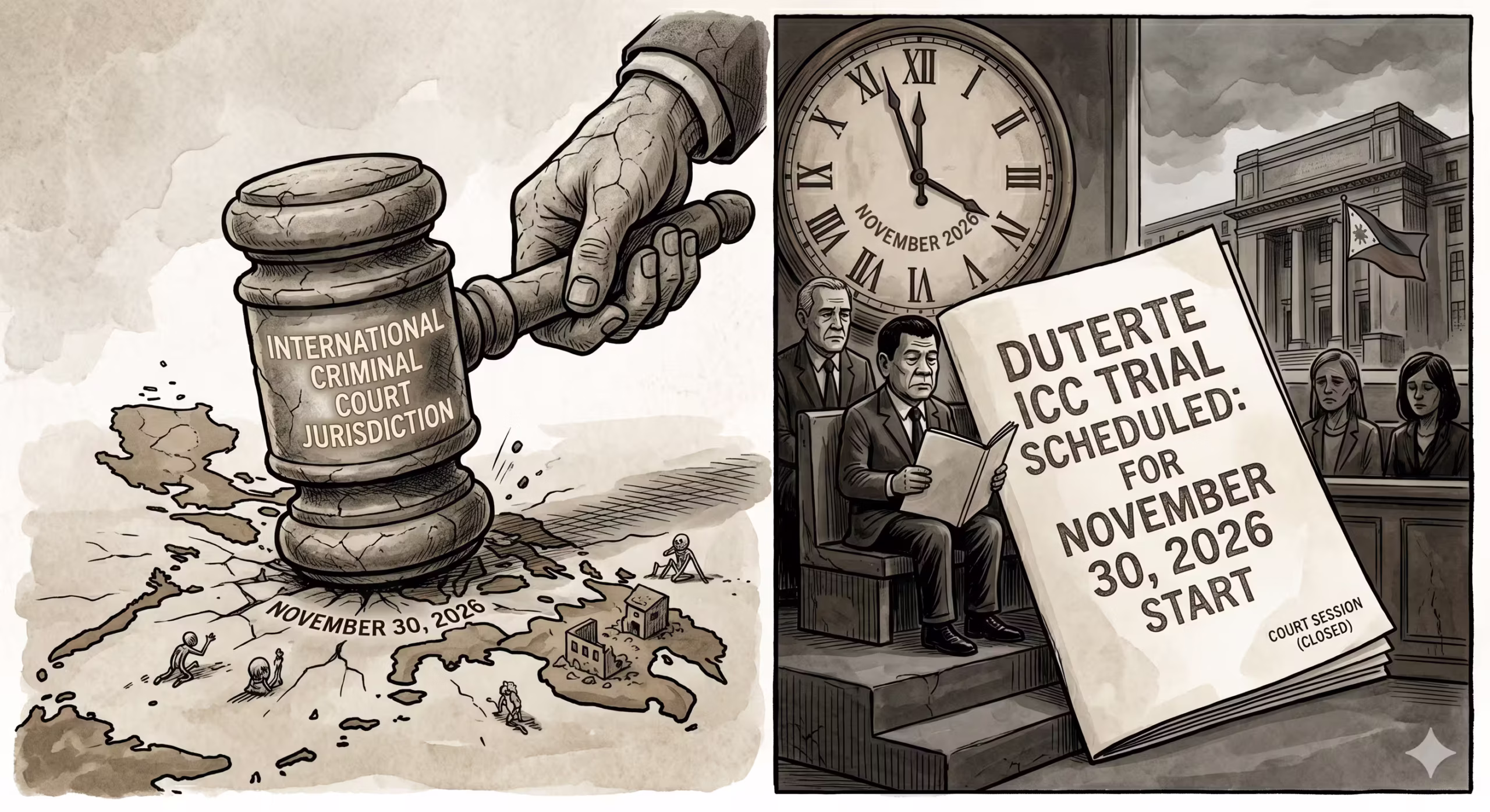 Duterte ICC trial set for November 2026 start