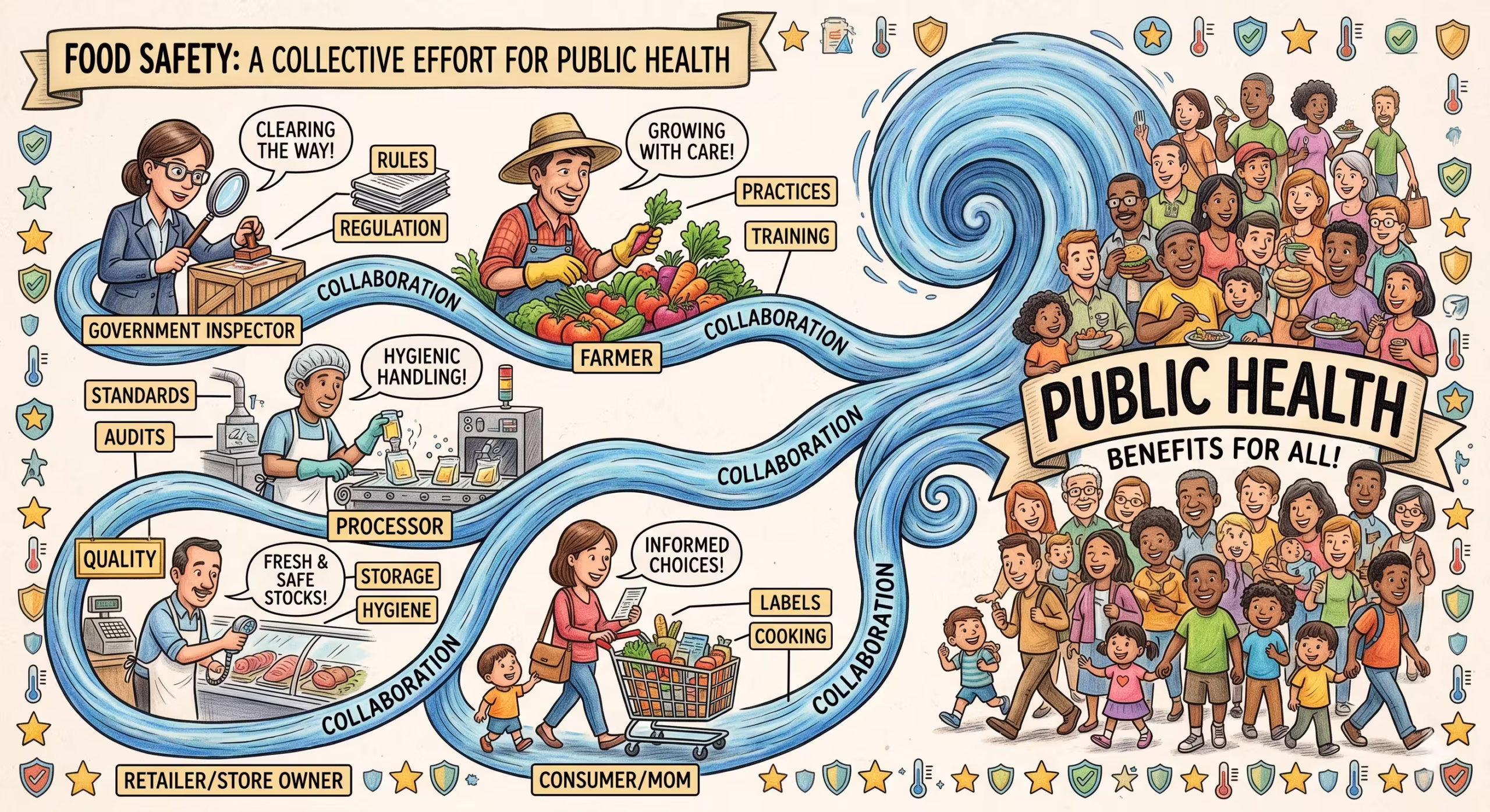 Food Safety: A Collective Effort for Public Health